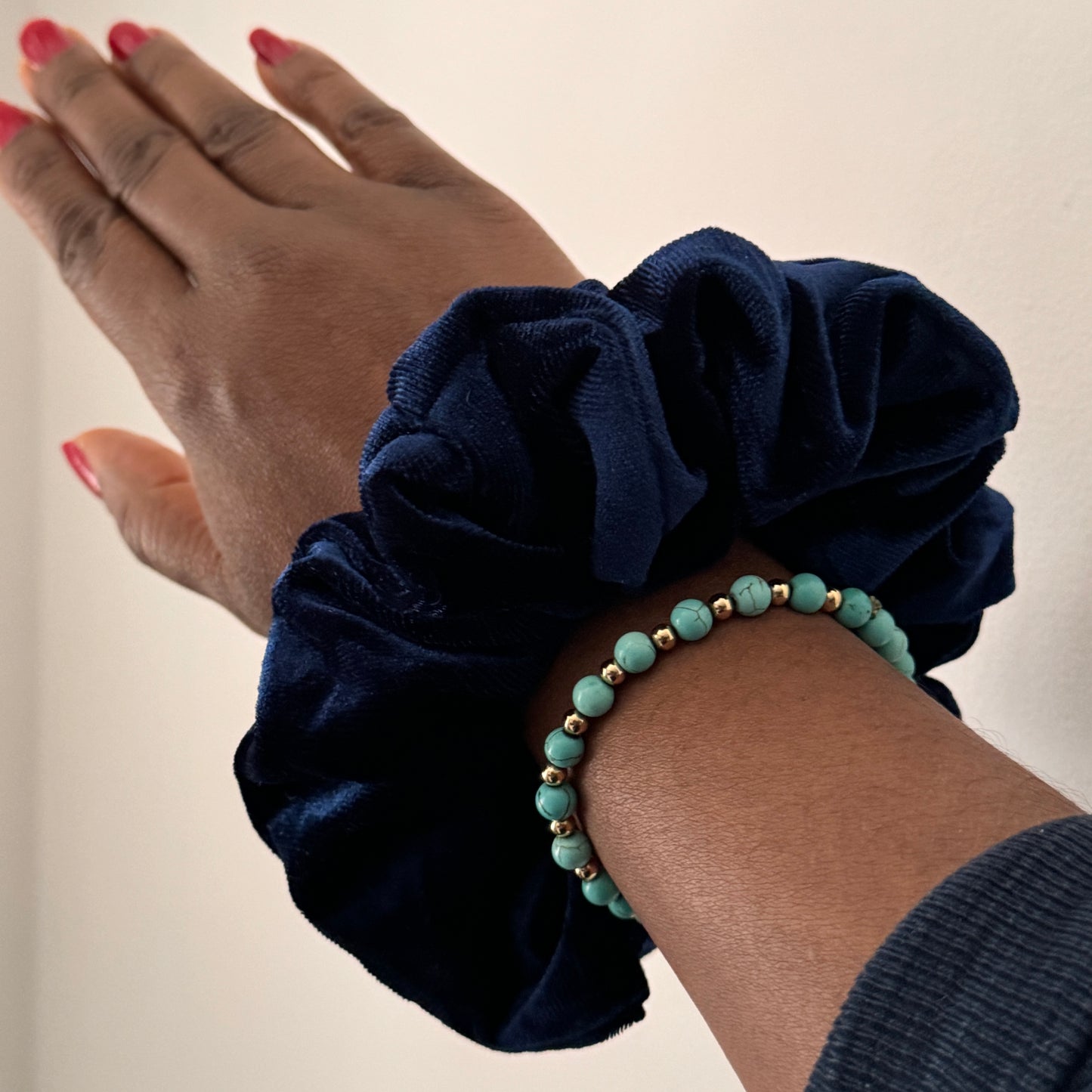 Oversized Velvet Scrunchie
