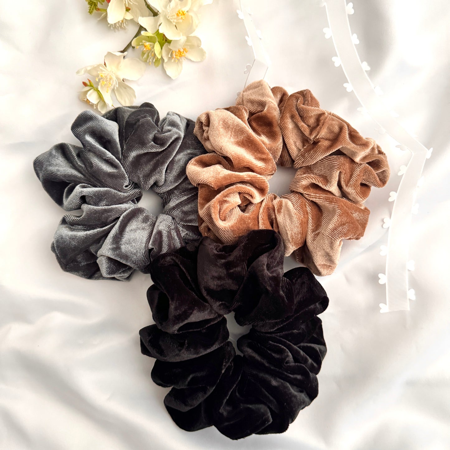 Oversized Velvet Scrunchie