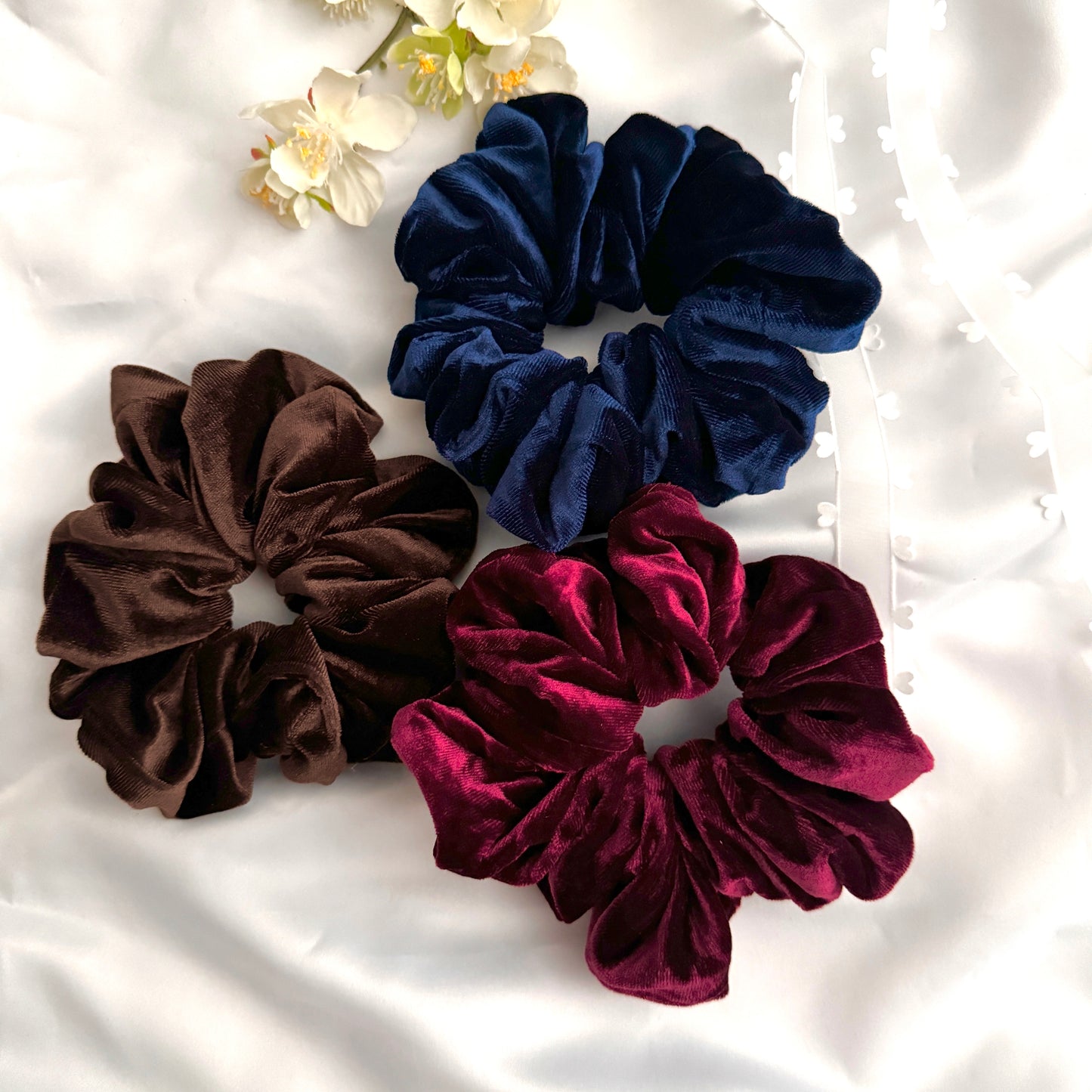 Oversized Velvet Scrunchie