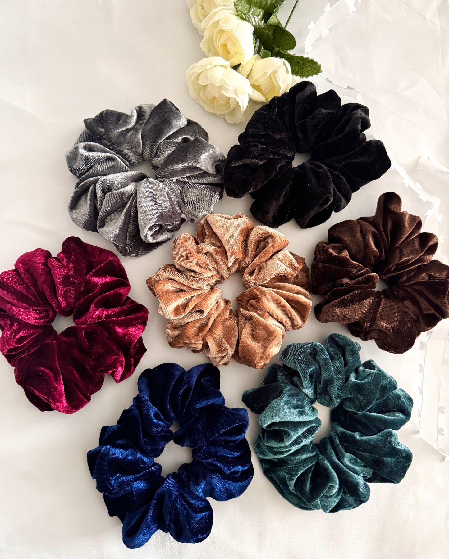 Oversized Velvet Scrunchie