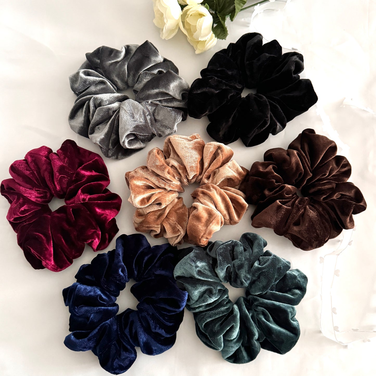 Oversized Velvet Scrunchie