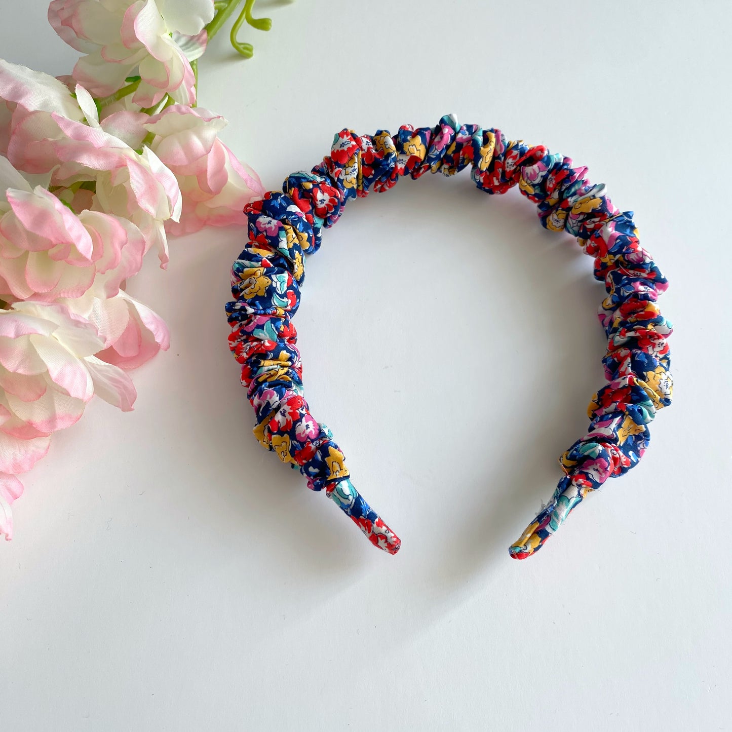 Liberty Fabric Scrunchie Headband