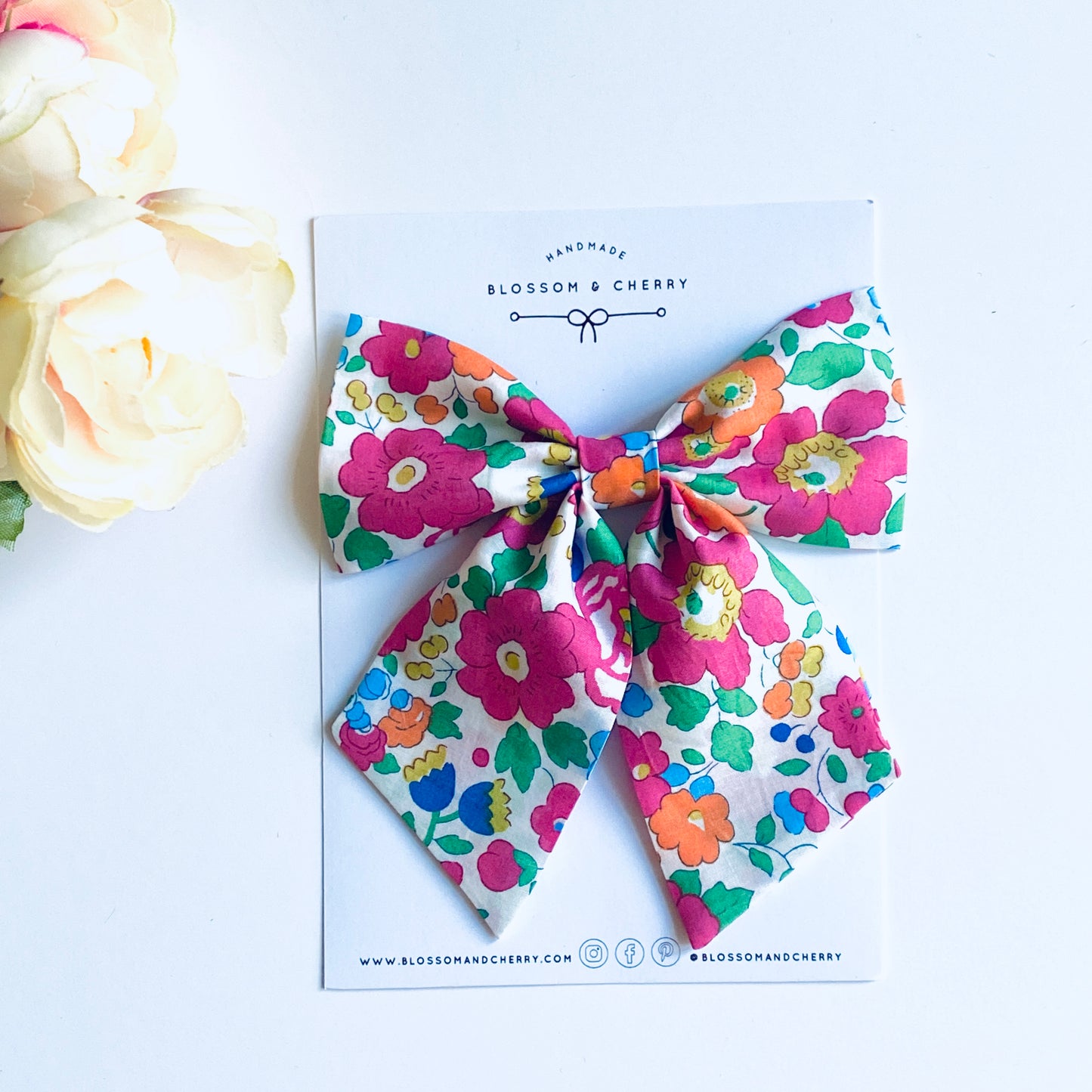 Liberty Sailor Bow Clip - Betsy