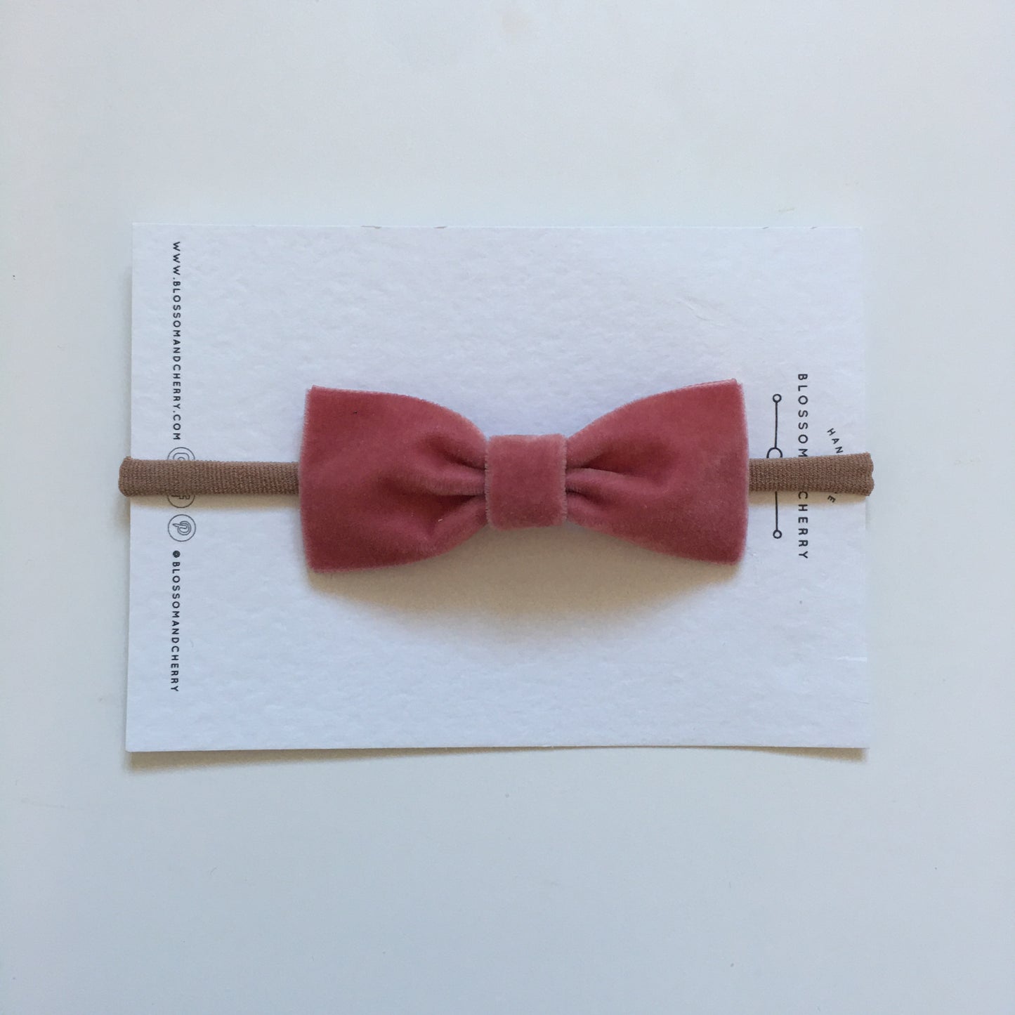 MIYA Velvet Pinch Bow || Headband, Clip, Hair Tie