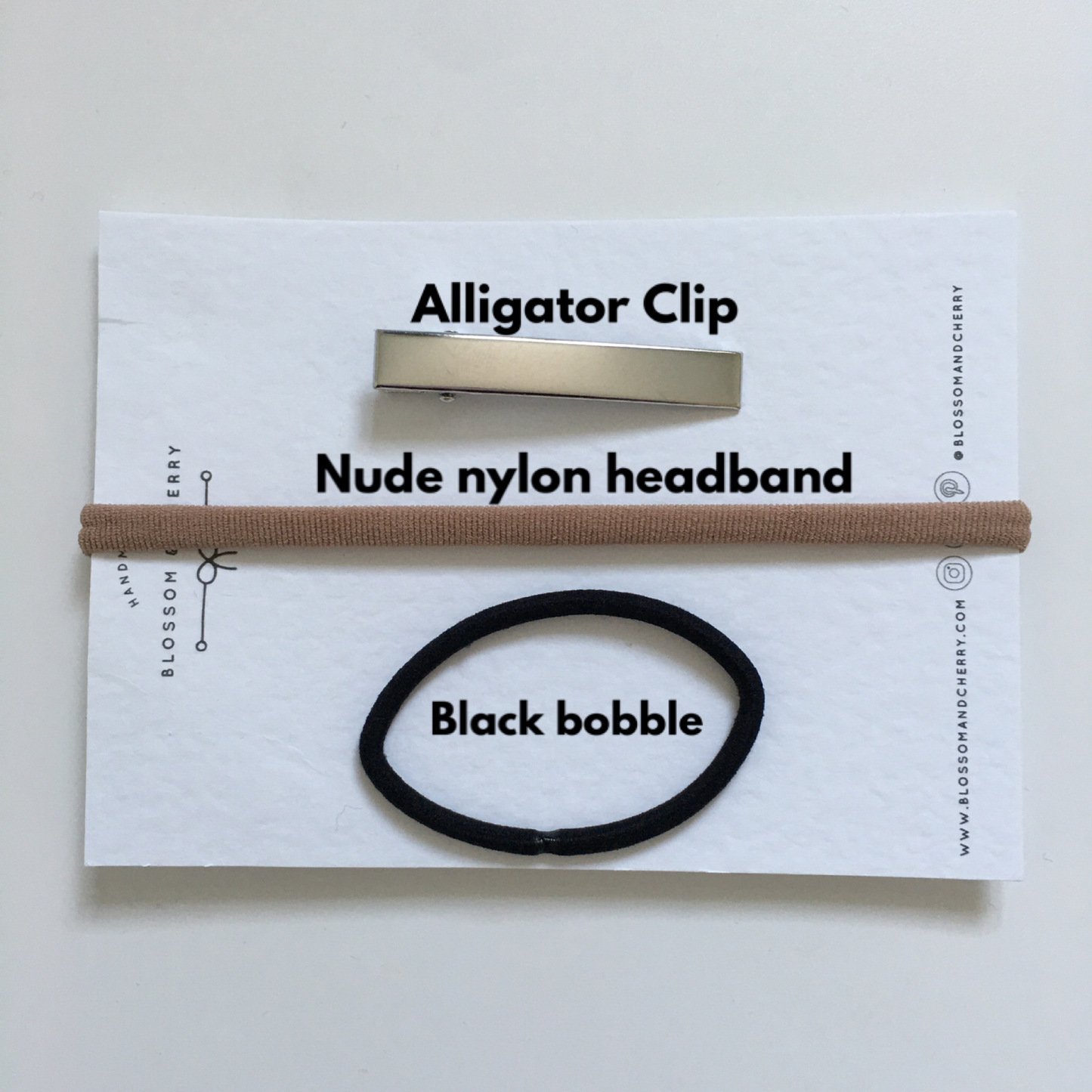 MIYA Velvet Pinch Bow || Headband, Clip, Hair Tie