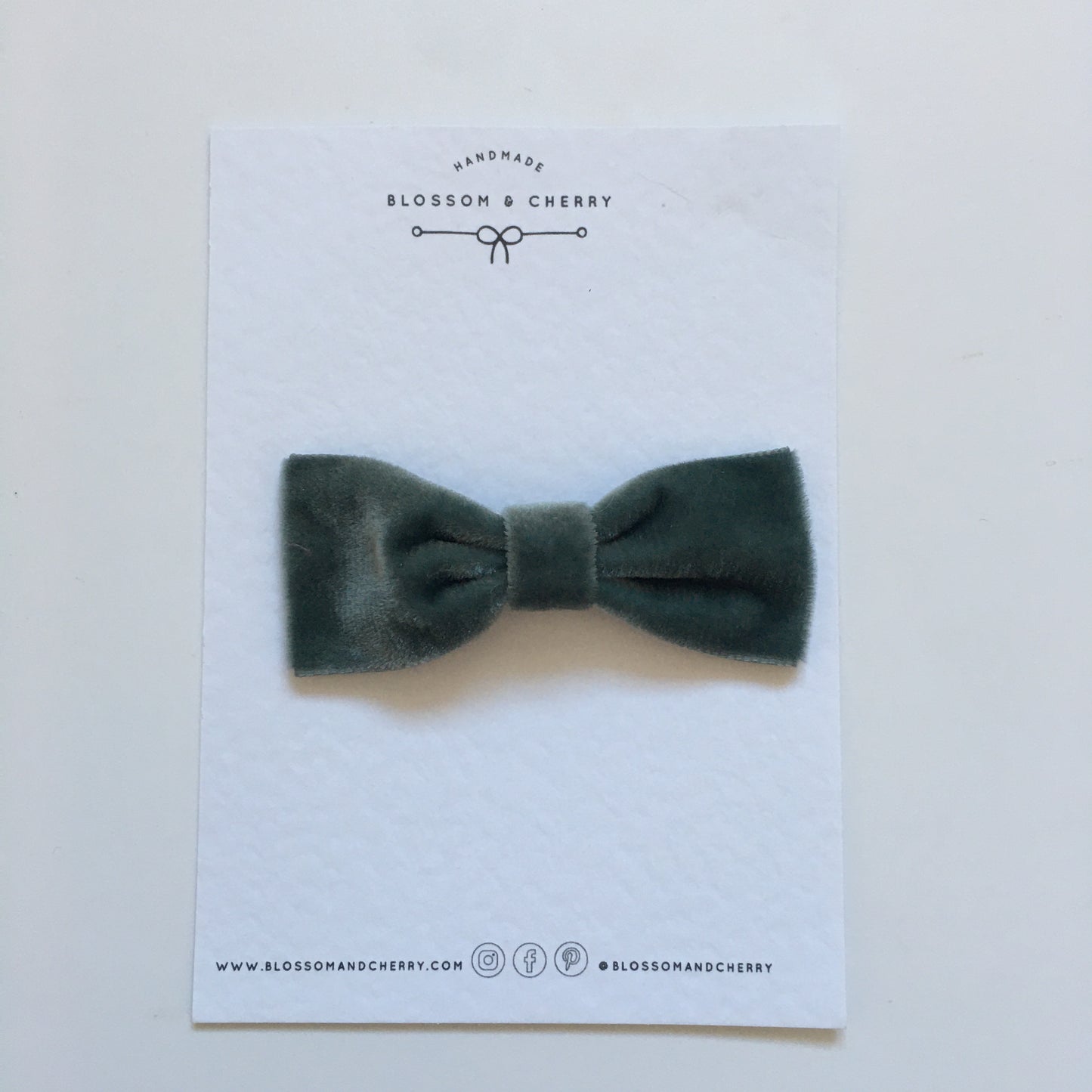 MIYA Velvet Pinch Bow || Headband, Clip, Hair Tie