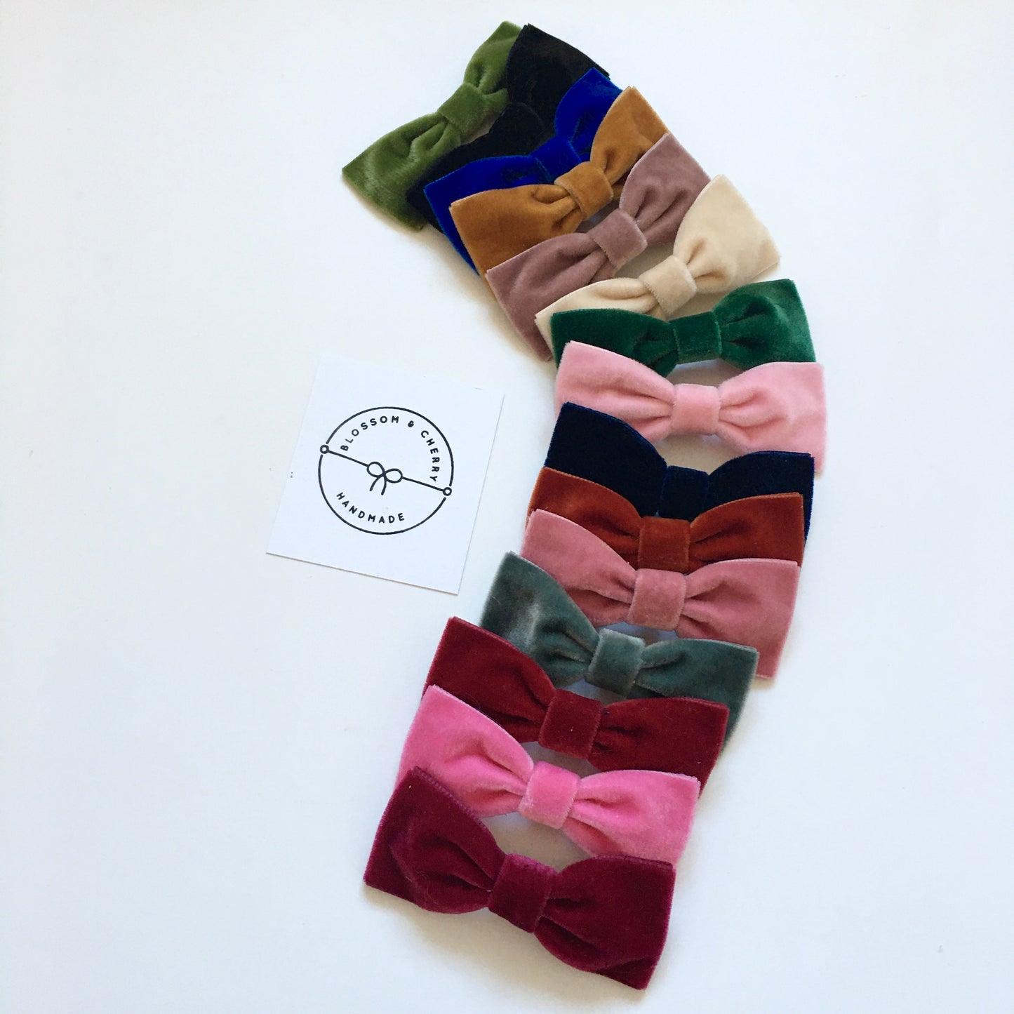 MIYA Velvet Pinch Bow || Headband, Clip, Hair Tie