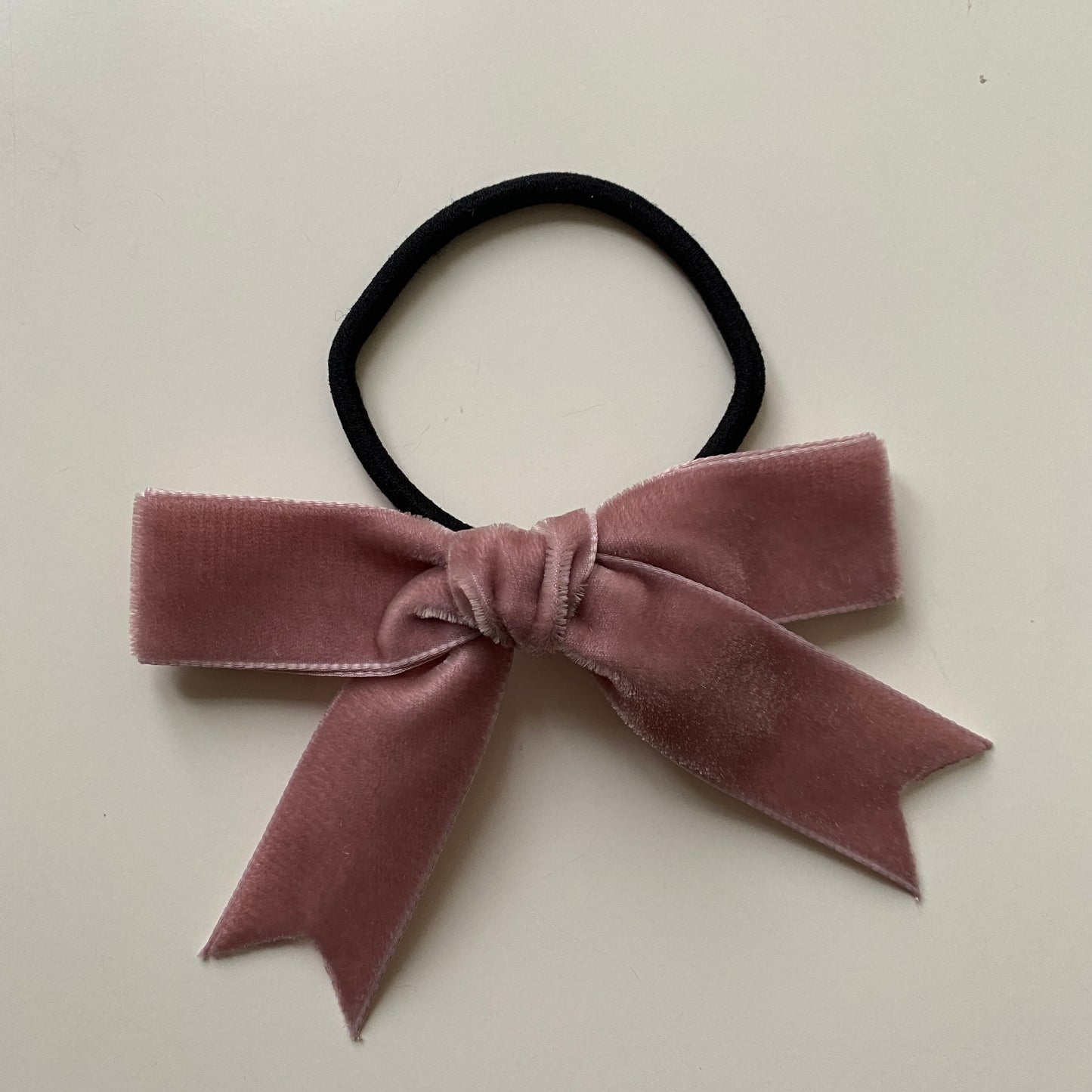 TILLY Midi Velvet Hand Tied Bow
