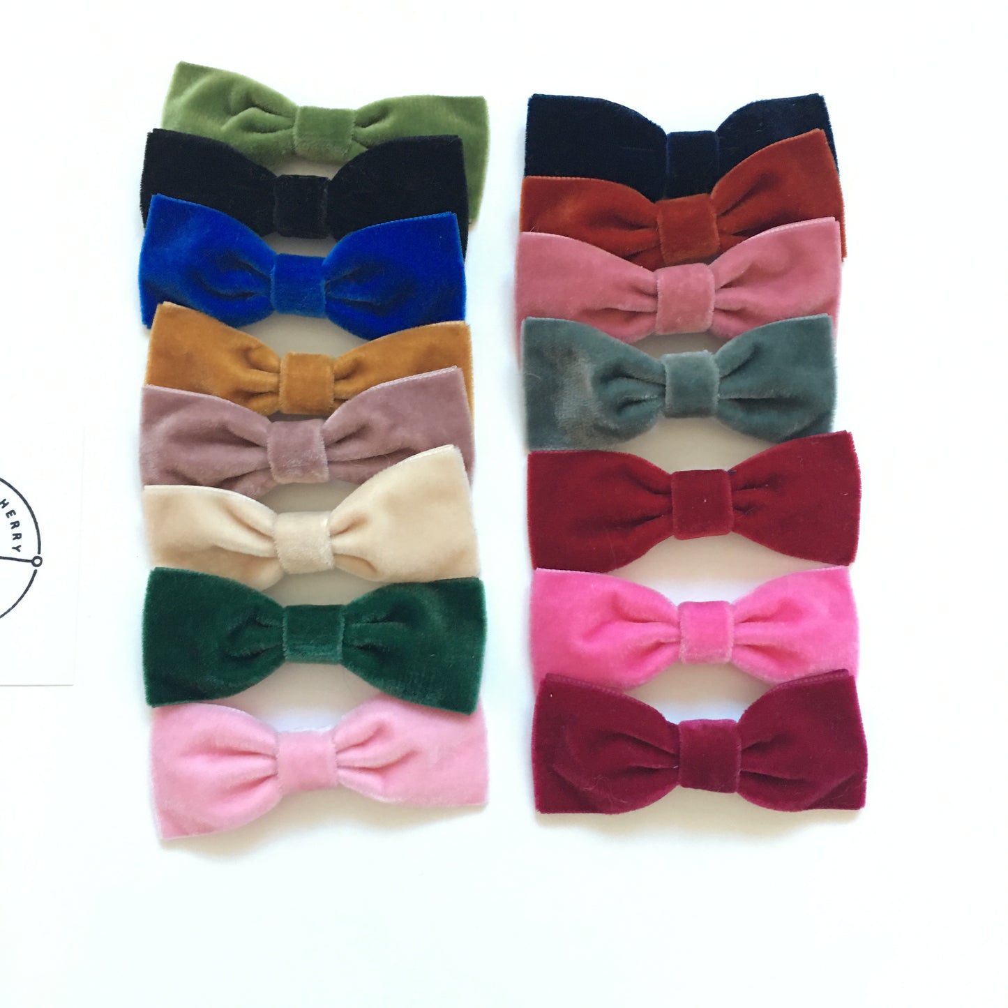 MIYA Velvet Pinch Bow || Headband, Clip, Hair Tie