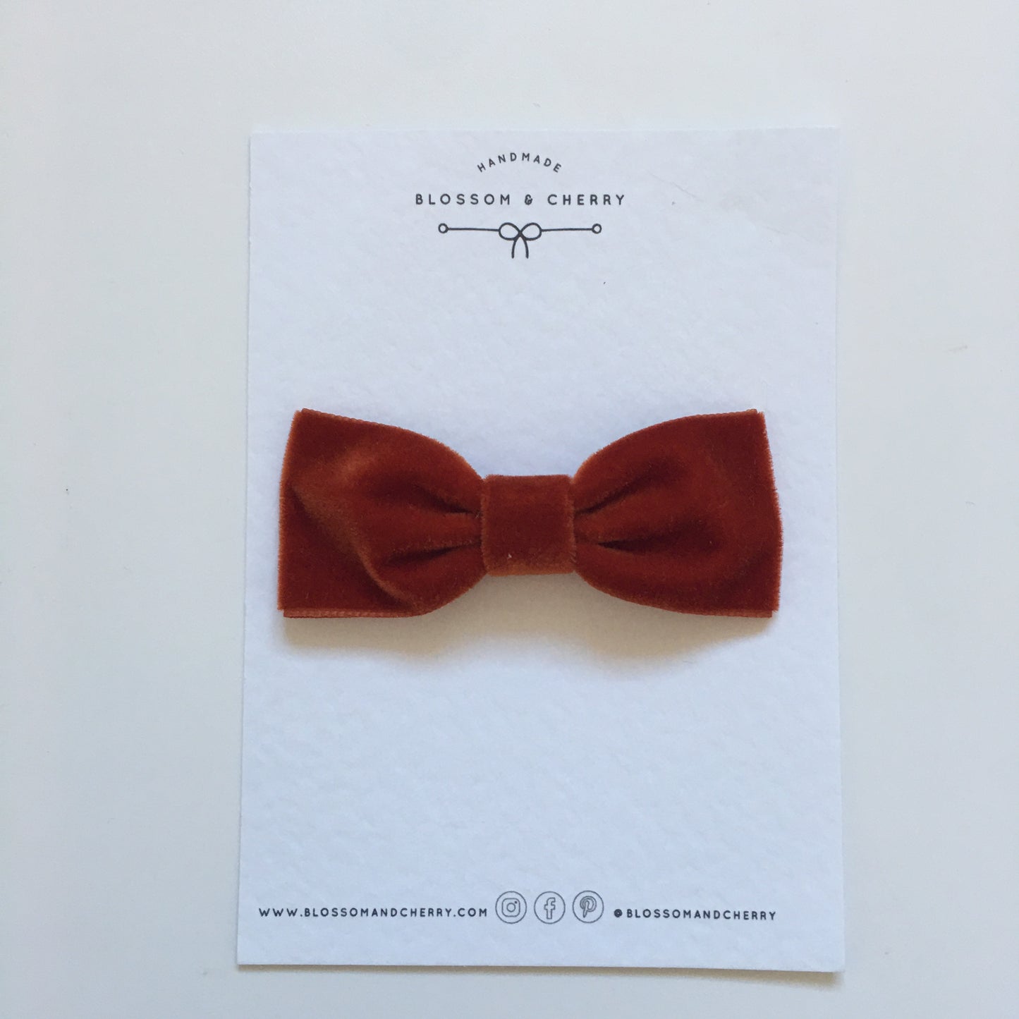 MIYA Velvet Pinch Bow || Headband, Clip, Hair Tie
