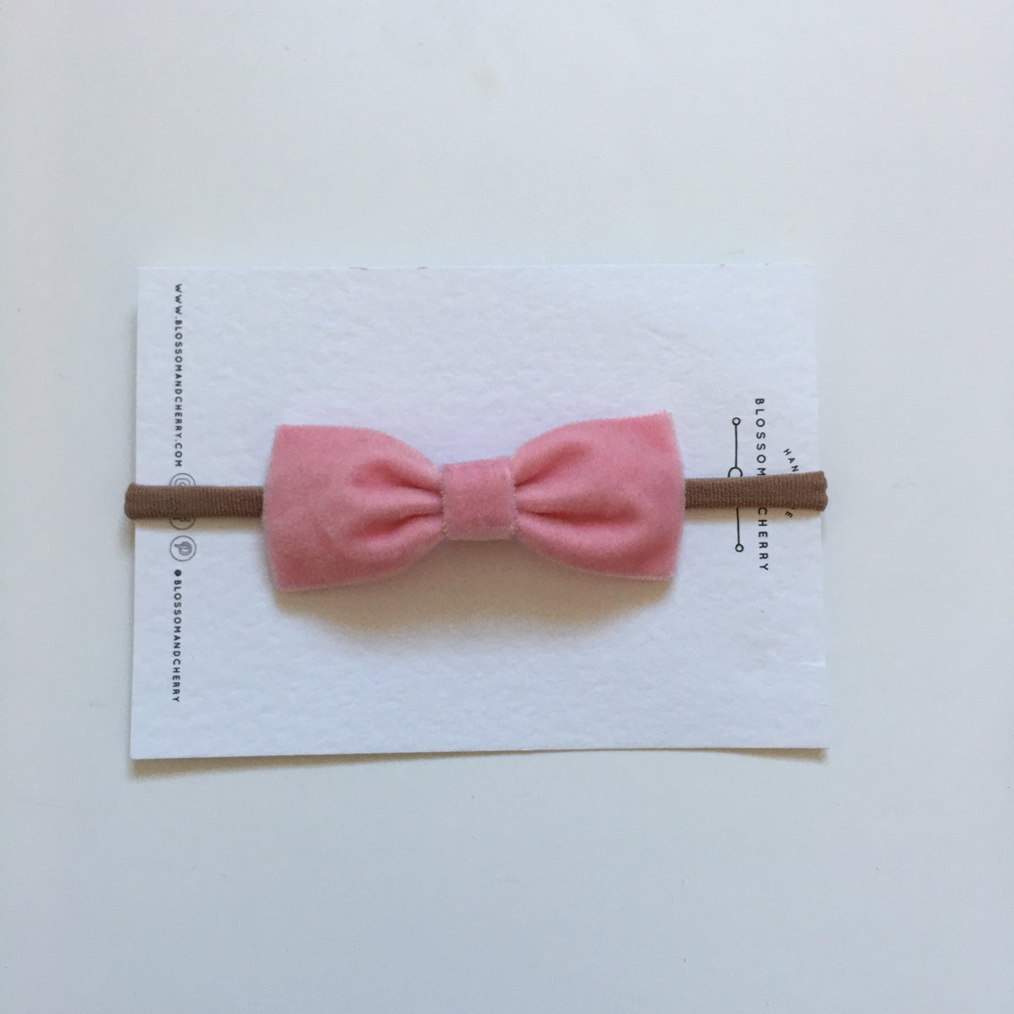 MIYA Velvet Pinch Bow || Headband, Clip, Hair Tie
