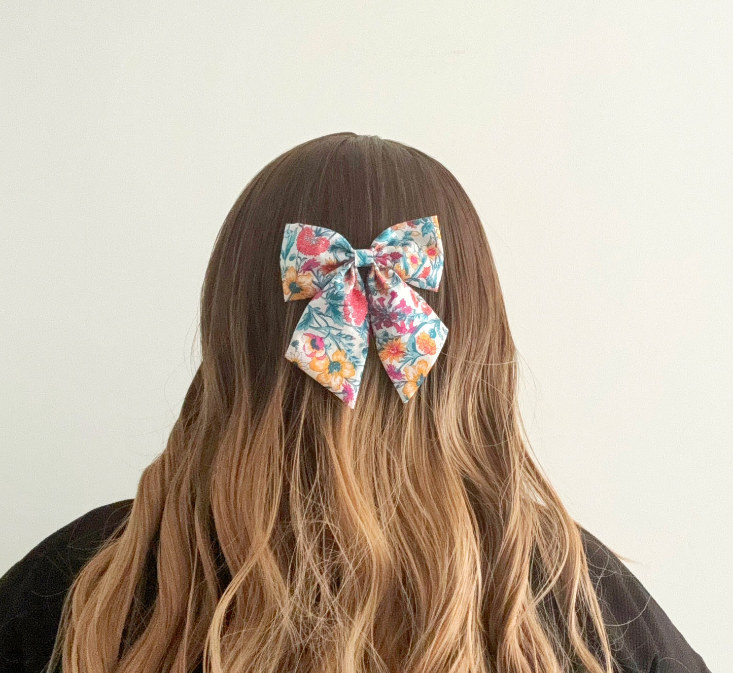 Liberty Floral Sailor Bow