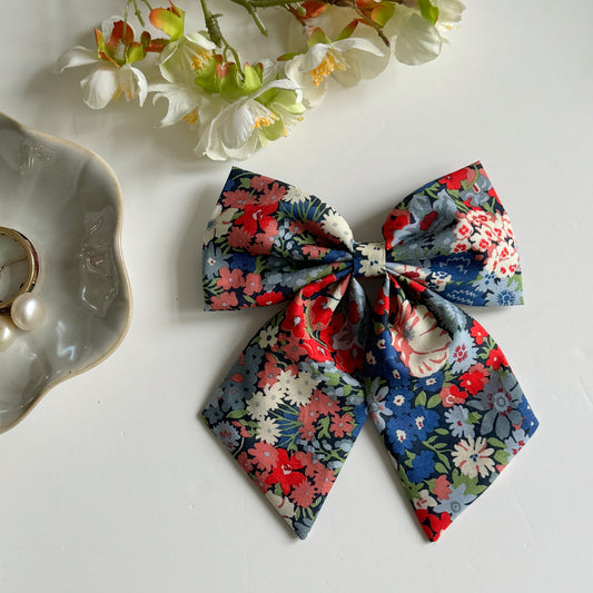 Liberty Floral Sailor Bow