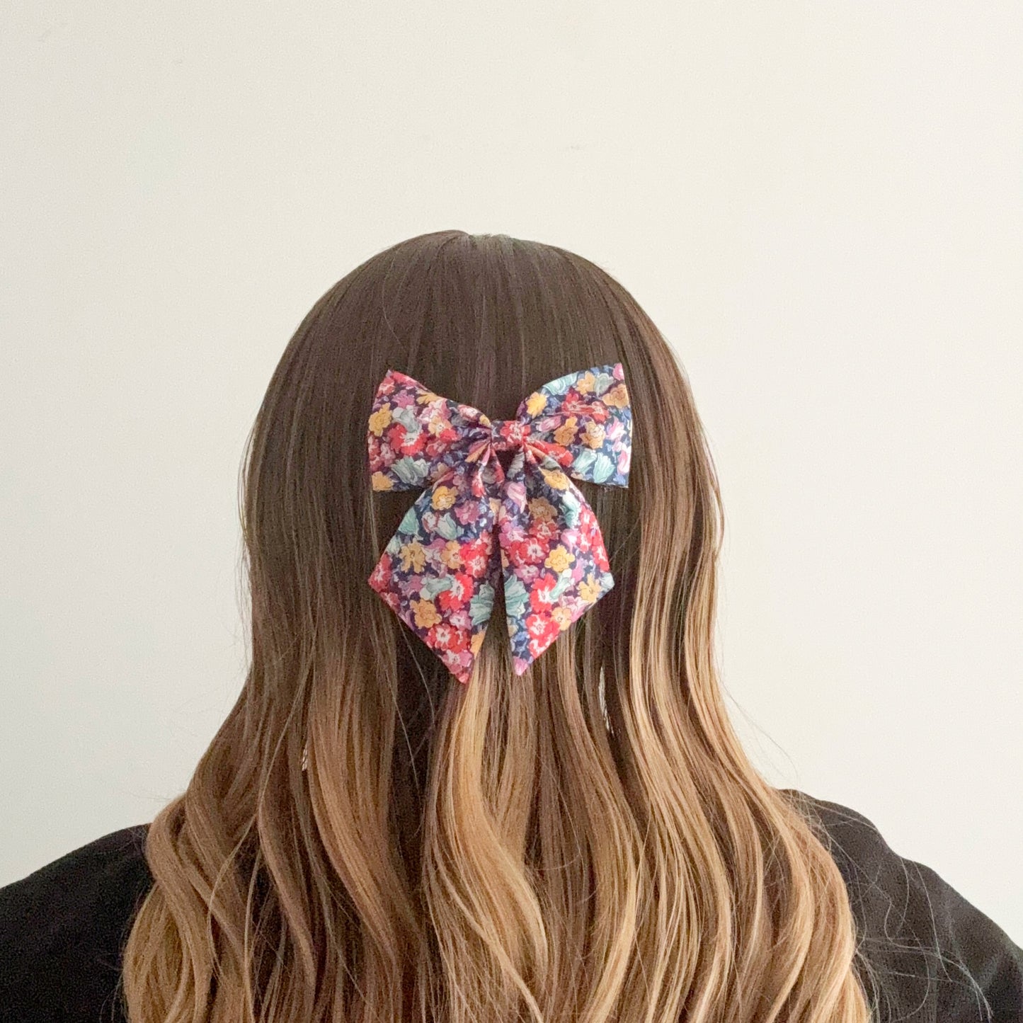 Liberty Floral Sailor Bow