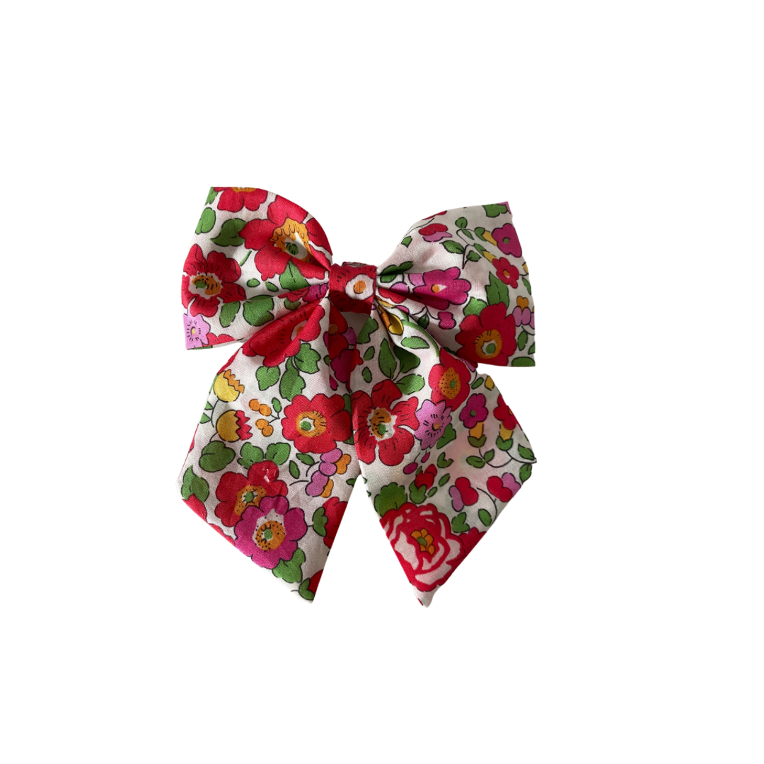 Liberty Betsy Sailor Bow - Cherry